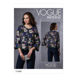 Vogue Sewing Pattern Misses Jacket 1668A