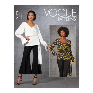 Vogue Sewing Pattern Misses&#39; Top 1679 A5 (Sizes 6-14)