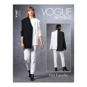 Vogue Sewing Pattern Misses&#39; Jacket &amp; Pants 1687 A5 (Sizes 6-14)