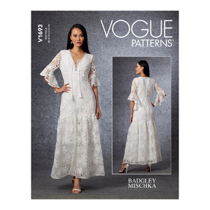 Vogue Sewing Pattern - Misses&#39; Special Occasion Dress 1693B5