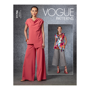 Vogue Sewing Pattern - Misses&#39; Top &amp; Skirt 1706B5