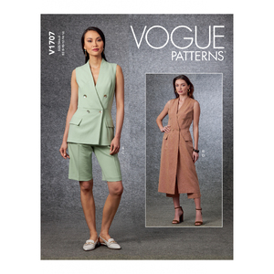 Vogue Sewing Pattern - Misses&#39; Vest, Shorts &amp; Pants 1707B5