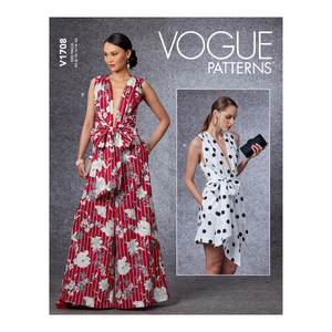 Vogue Sewing Pattern - Misses&#39; Jumpsuit 1708F5