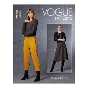 Vogue Sewing Pattern Misses&#39; Skirt &amp; Pants 1730A