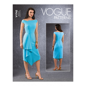 Vogue Sewing Pattern Misses&#39; Dress 1742 A5 (Sizes 6-14)