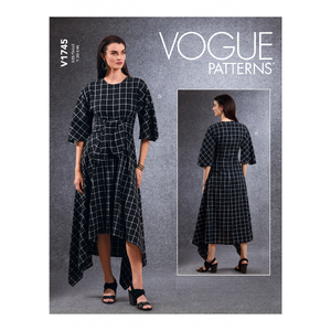 Vogue Sewing Pattern Misses&#39; Tunic, Dress and Pants 1745y (Sizes XS-S-M)