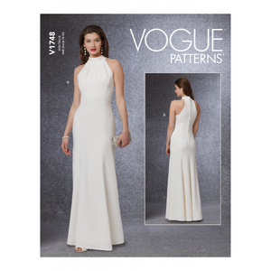 Vogue Sewing Pattern -Misses&#39; Special Occasion Dress 1748AX5 (Sizes 4-12)