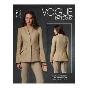 Vogue Sewing Pattern - Misses' Jacket 1751F5