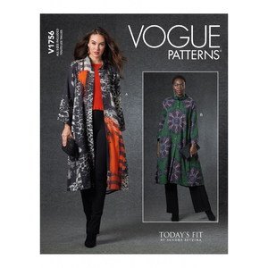 Vogue Sewing Pattern Misses' Duster 1756A