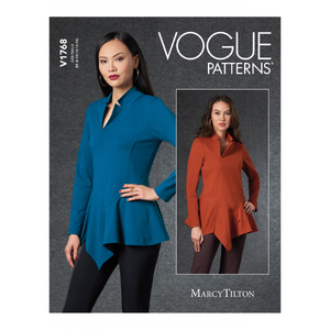 Vogue Sewing Pattern - Misses&#39; Top 1768B5