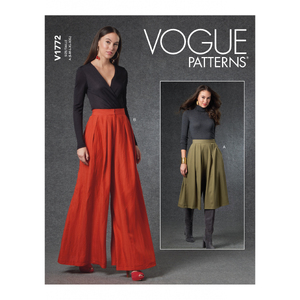 Vogue Sewing Pattern Misses&#39; Pants 1772A