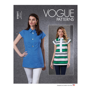 Vogue Sewing Pattern - Misses&#39; Tops 1811B5