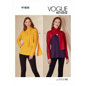 Vogue Sewing Pattern Misses&#39; and Misses&#39; Petite Top 1825A