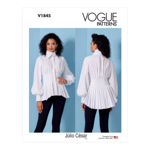 Vogue Sewing Pattern - Misses&#39; Shirt 1845B5