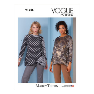 Vogue Sewing Pattern Misses&#39; Top 1846A