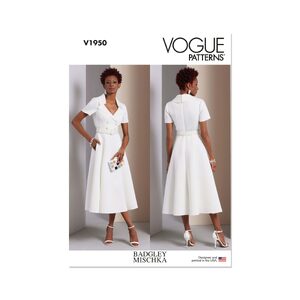 Vogue Patterns V1950a5 Misses’ Dress by Badgley Mischka sizes 6-14