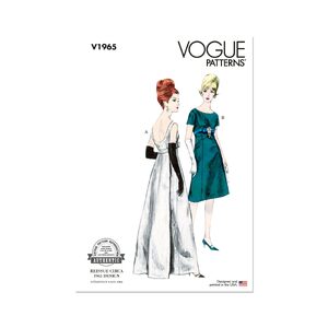 Vogue Patterns V1965b5 Misses’ One Piece Evening Dress sizes 8-16