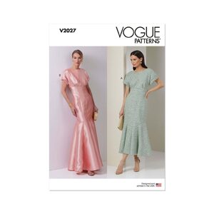 Vogue Patterns V2027d5 Misses’ Dress in Two Lengths size 4-12