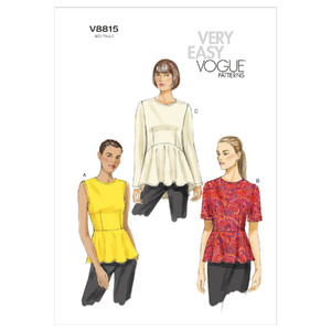 Vogue Sewing Pattern - Misses&#39; Top 8815B5