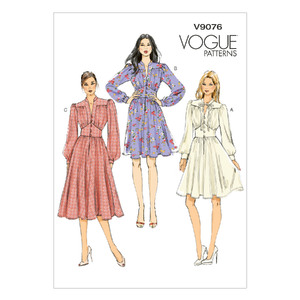 Vogue Sewing Pattern Misses&#39; Dress 9076 A5 (Sizes 6-14)