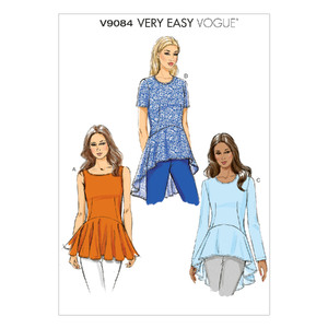 Vogue Sewing Pattern - Misses&#39; Top 9084B5