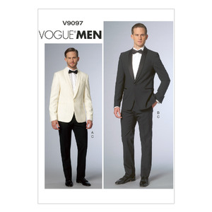 Vogue Sewing Pattern Men&#39;s Jacket and Pants 9097MUU (Sizes 34-40)