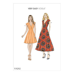 Vogue Sewing Pattern Misses&#39; Dress and Dickie 9292OSZ