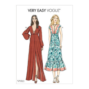 Vogue Sewing Pattern Misses&#39; Dress 9311OSZ