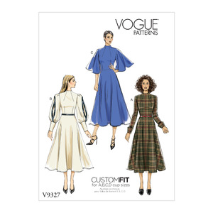 Vogue Sewing Pattern Misses&#39; Dress 9327 A5 (Sizes 6-14)