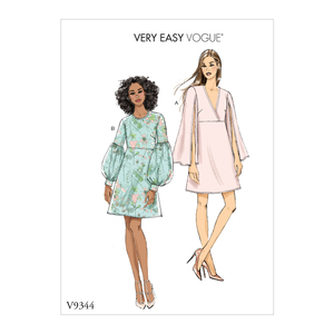 Vogue Sewing Pattern Misses&#39; Dress 9344 A5 (Sizes 6-14)