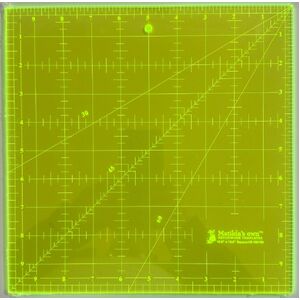 Matilda&#39;s Own Imperial Square Ruler 10&quot; x 10&quot;, Patchwork Template VS100100