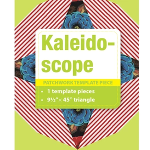 9.5&quot; Kaleidoscope Patchwork Template, VT1005 9.5&quot;