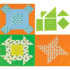 Back to Basics Set, 6 Piece Patchwork Template, VT4027MC