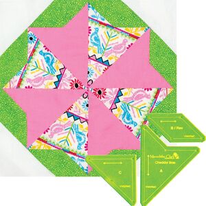 Cheddar Stars Set, 3 Piece Patchwork Template, VT4029MC