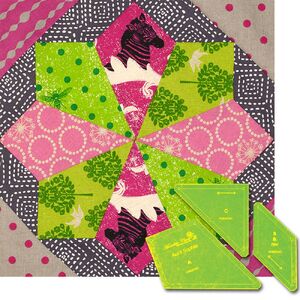 Aunt Sophie 3 Piece Patchwork Template Set, Instructions Included VT4037MC