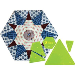 Grandma&#39;s Star 5 Piece Patchwork Template Set, VT981