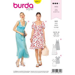 Swing Dresses in Burda Misses' (6421)