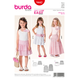 Burda B9442 Burda Style Toddlers Sewing Pattern Burda Sewing Pattern 9442