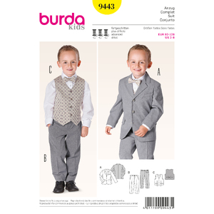 Burda B9443 Burda Style Evening Wear Sewing Pattern Burda Sewing Pattern 9443