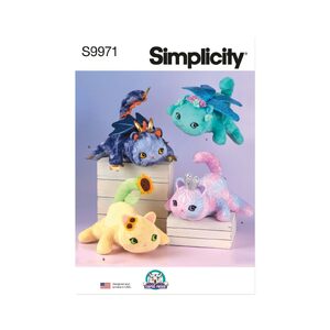 Simplicity Sewing Pattern S9970a Dog Coats size xxs-m