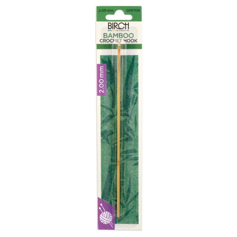 Birch Bamboo Crochet Hook 2.00mm