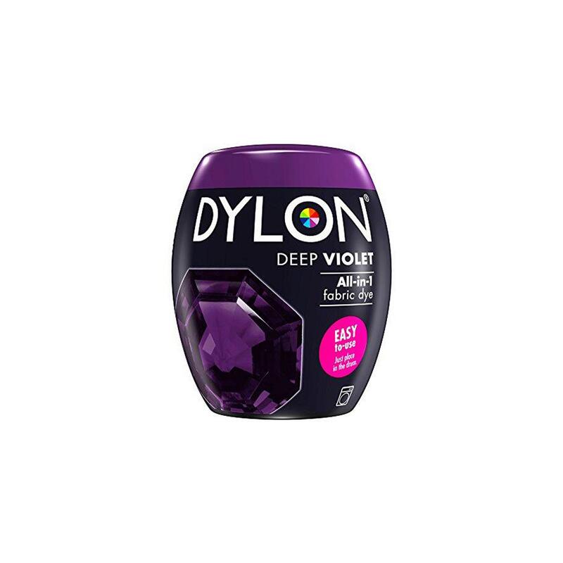 Dylon DEEP VIOLET Fabric Dye, Machine Fabric Pod 350g