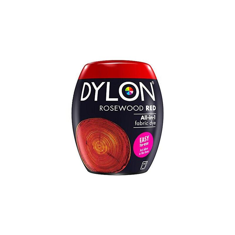 Dylon ROSEWOOD RED Fabric Dye, Machine Fabric Pod 350g