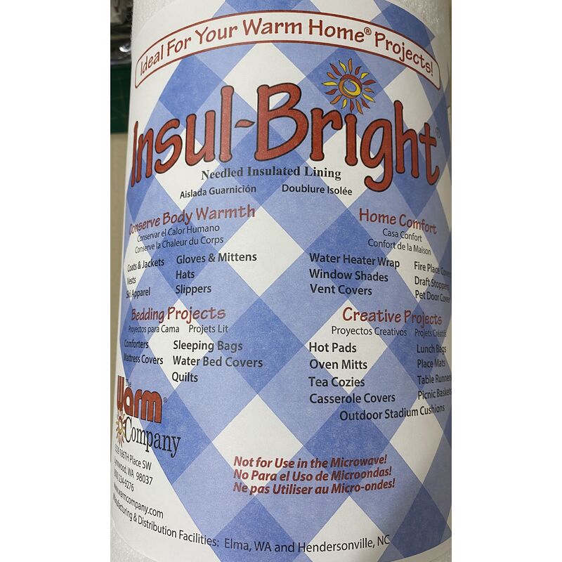 The Warm Company Insul Bright Polyester Fabric 45'' by The Warm Company