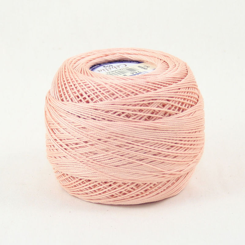 DMC Cebelia 20, #754 Light Peach, Combed Cotton Crochet Thread 50g