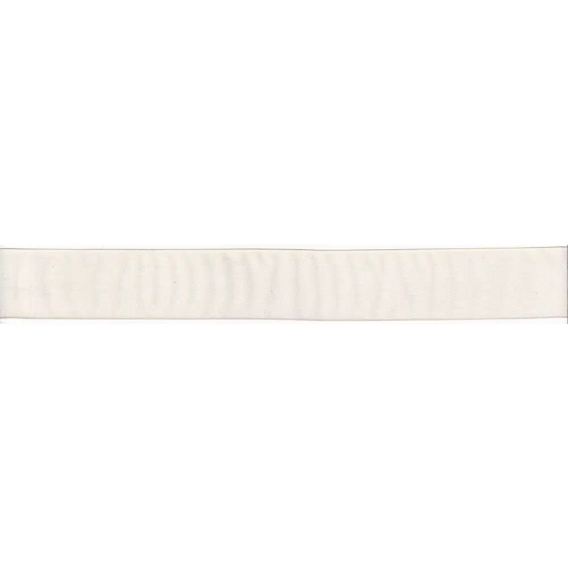 Organza Ribbon 25mm ANTIQUE WHITE Sealed Edge Per 10 Metres