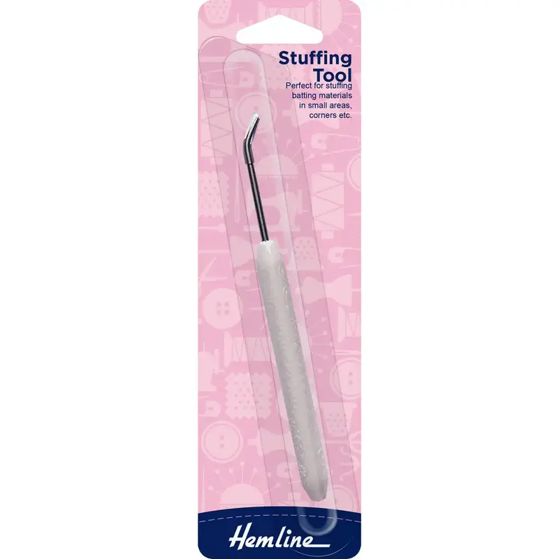 Hemline Stuffing Tool, Perfect For Batting materials, Teddy Bears, Plush Crafts