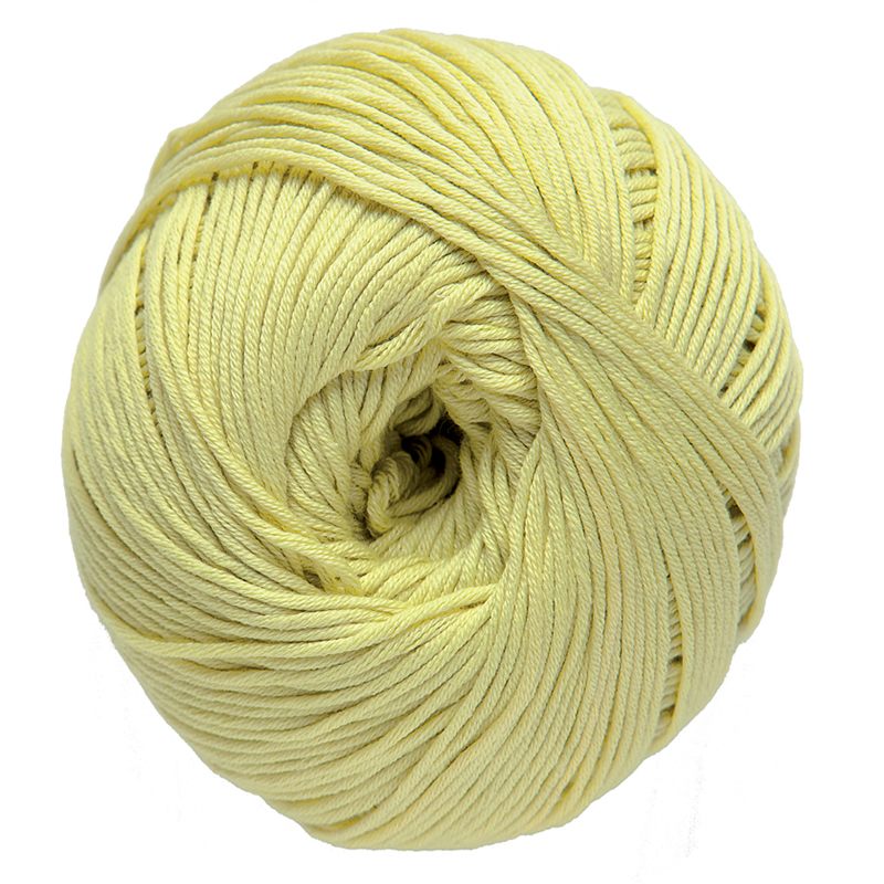 DMC Natura 100% Cotton 4 Ply Crochet & Knitting Yarn, 50g Ball, Gold Lemon 