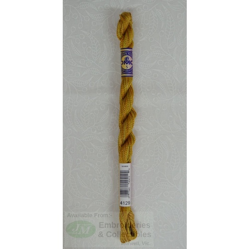 DMC Perle Cotton Variations Size 5, 25m Skein, Colour 4129 PEANUT BRITTLE