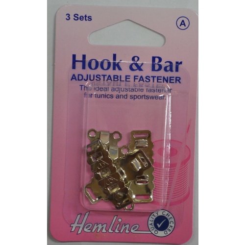 HOOK & BAR AADJUSTBLE FASTENER 3 SETS